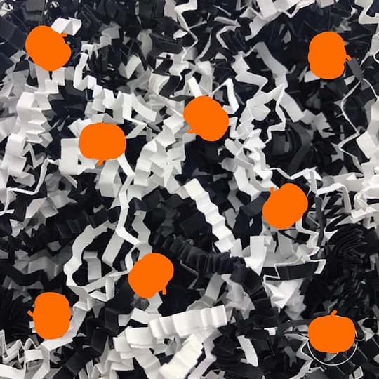 Michaels, 4oz Halloween Paper Pumpkin Shred by Celebrate It™ – Category: Halloween Party Supplies